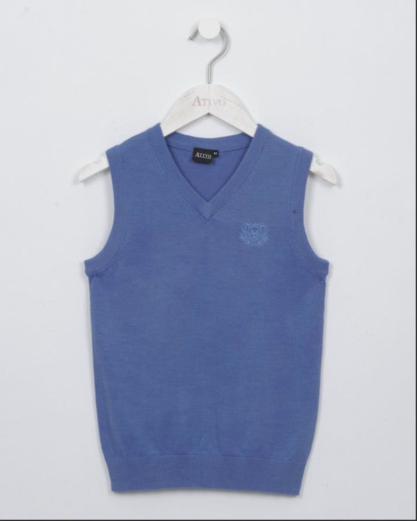Picture of BK005 BOYS SLEEVLESS SMART PULLOVER